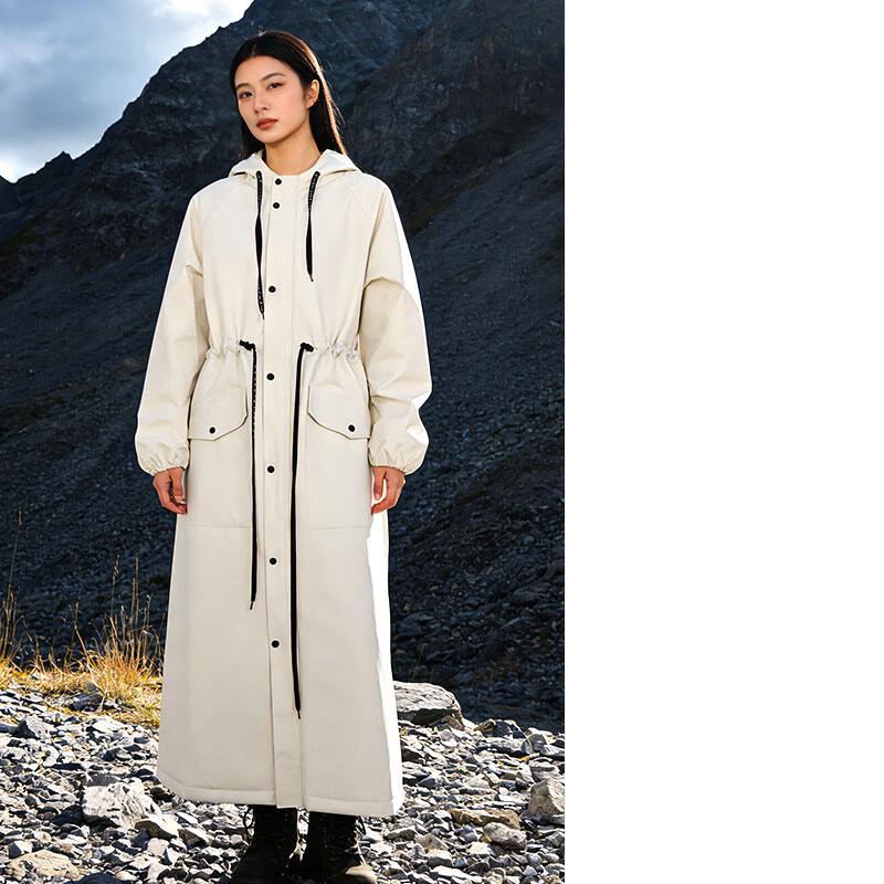 

Fashion EVA Windbreaker Raincoat with Belt