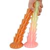 Colorful Luminous Silicone Hedgehog Anal Plug - Outdoor SM Toy for Rear Stimulation