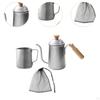 Coffee Kettle Tea Pot Flow Spout Good Thermal Insulation Professional Gooseneck Teakettle for