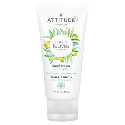 ATTITUDE, Super Liv Science, Handcreme, Olivenblatt, 2,5 fl oz (75 ml)