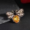 Diamond Butterfly Versatile Simple Brooch Flower Anti-light Pin Clothing Accessories Corsage
