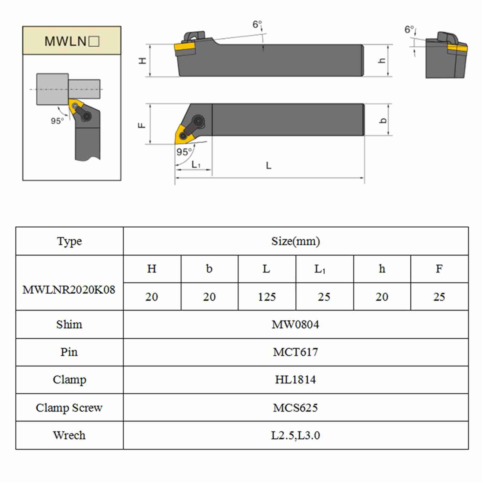 

Набор держателей для токарных резцов для металлотокарного станка, набор держателей для инструментов для точения, прорезания канавок, нарезания резьбы, растачивания белый