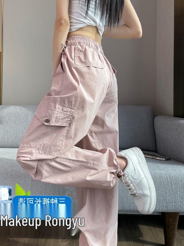 

In-Stock Women s Quick-Dry High-Waist Jogger Pants for Summer Large