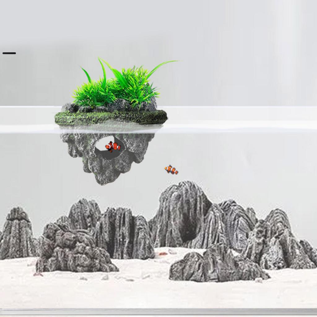 Landscape Hallowed Cave Hideouts Fish Tanks Decorations for Aquariums Terrarium Shrimp Caverns Stone Ornaments