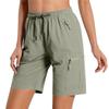 Shorts de randonnée décontractés pour femmes avec poches