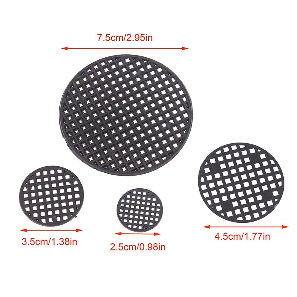 100/200/300Pcs Hole Bonsai Basin Flowerpot Gasket Leak-proof Anti-corrosion Mesh Grid Mat
