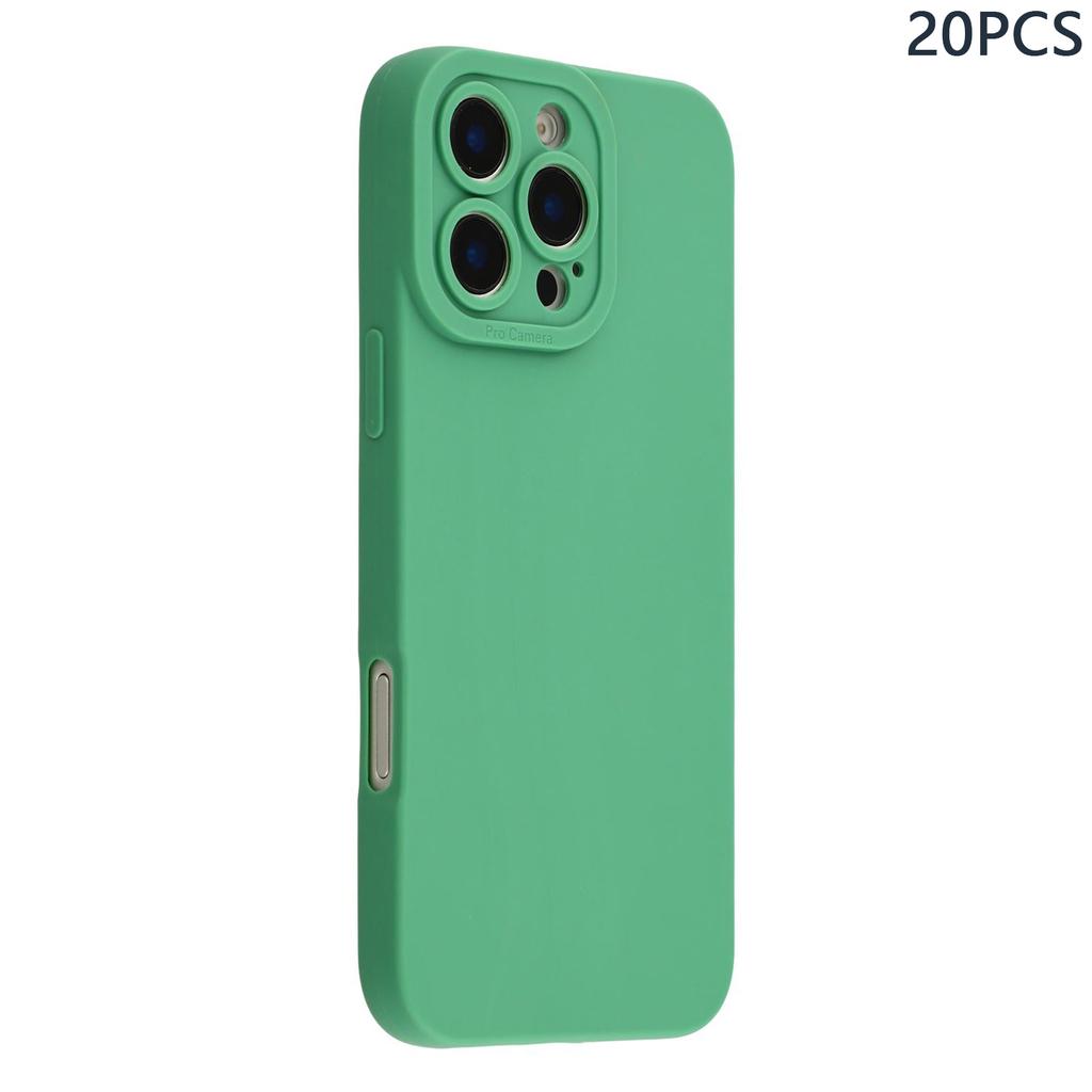 Bulk Purchasing 20Pcs For iPhone 16 Pro Max Case Precise Cutouts 1.3mm TPU Matte Phone Cover