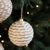 Exquisite Foam Ball Christmas Tree Ornaments 8CM Shatterproof Xmas Tree Hangings Pendant Xmas Decorations DIY Christmas Ball