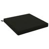 1 Piece Seat Cushion SOEST 100percent Polyester Black