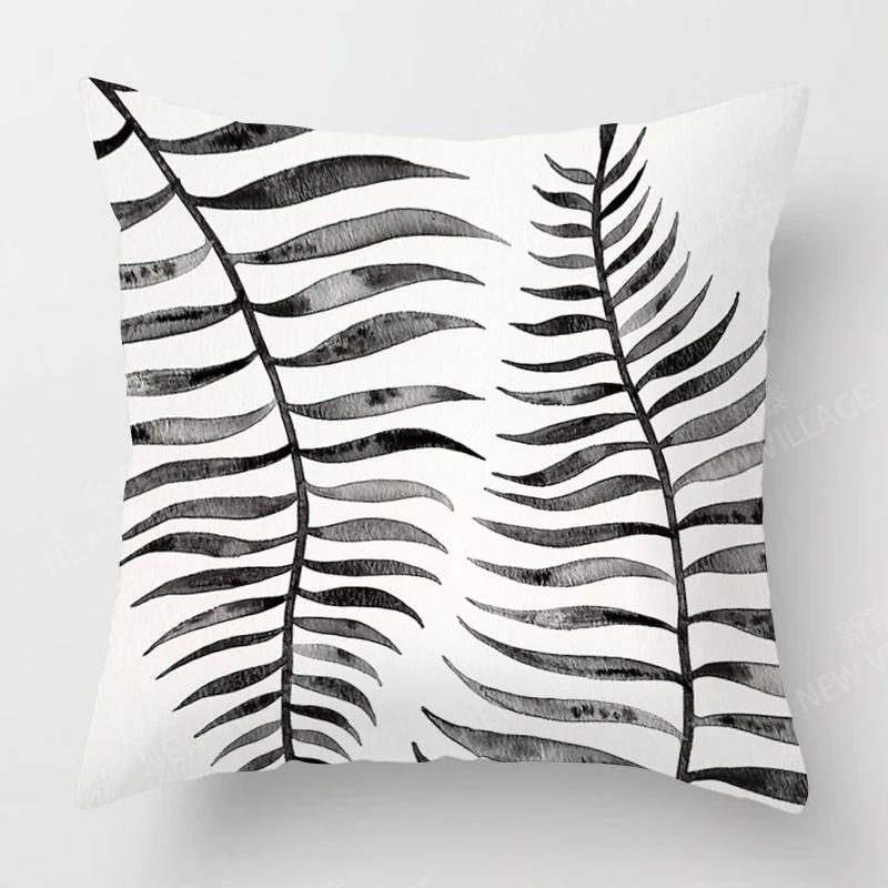 Home Decor Colorful Floral & Nature Pattern Pillow Covers Pattern Cushion Cover Suitable for Sofa Bedroom Car Pillow Cover