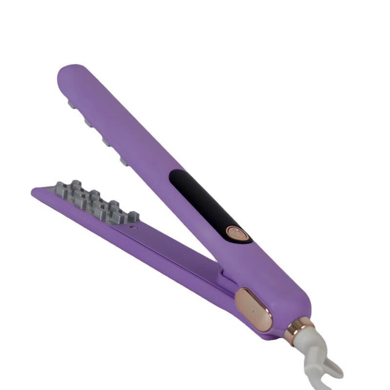 Miling Wireless LCD Hair Straightening & Curling Comb