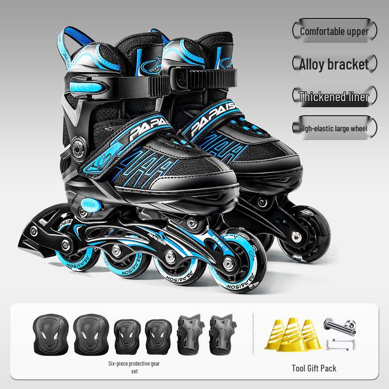 Flashing Roller Skates for Beginners: Adults & Kids, Boys & Girls, Professional Quality