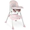 Milo Pink High Chair With Table