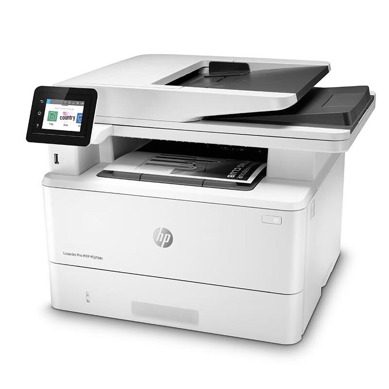 HP LaserJet Pro M329dn Black and White Multifunction Printer CN plug (adapter included)