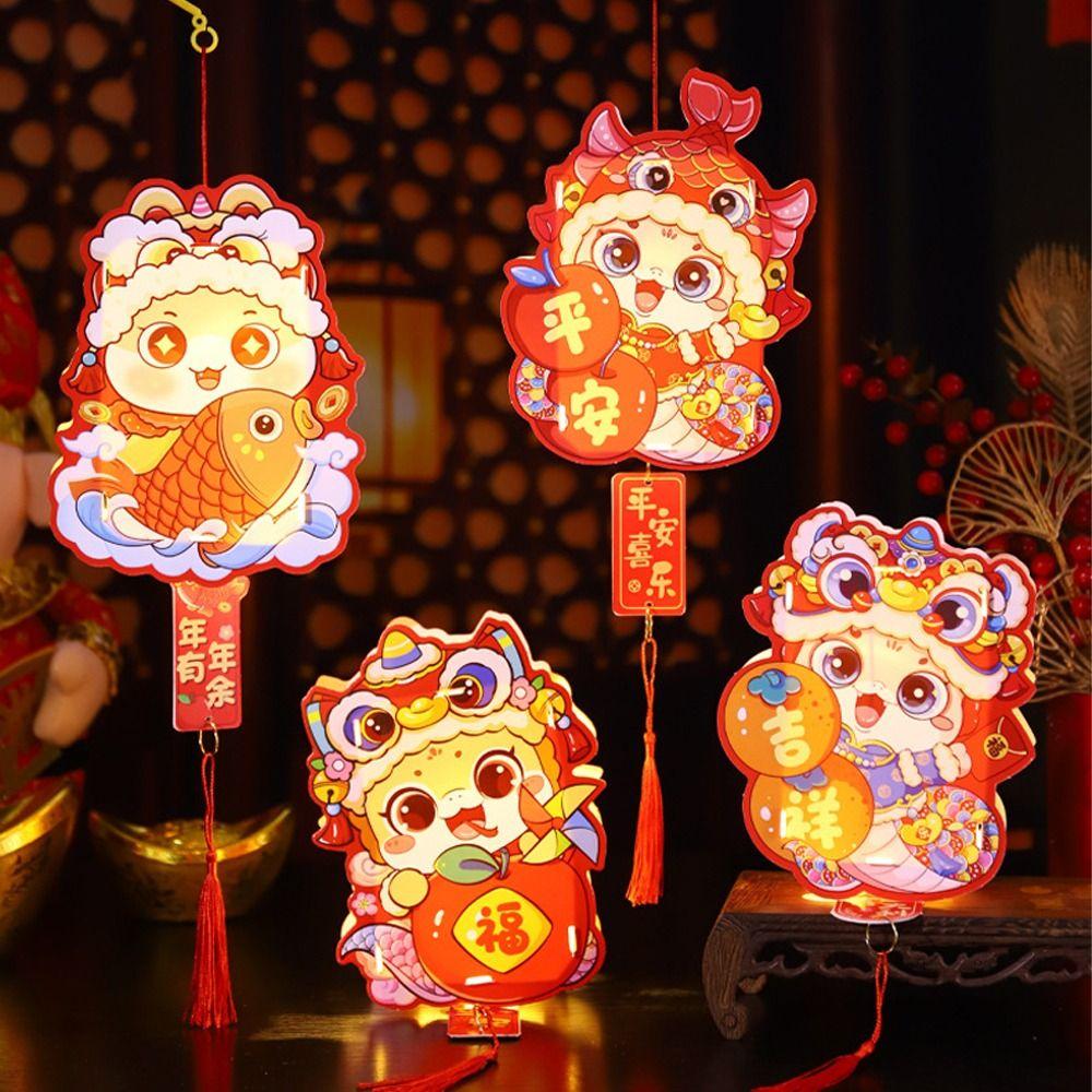 

Китайский стиль 2025 года Змеи портативный фонарь детский ручной фонарь принадлежности для весеннего фестиваля Style 5