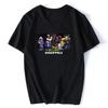 Undertale Oversize'owa Koszulka Unisex Streetwear Bawełniana Nowa Retro Krótki Rękaw Koszulka z Nadrukiem Graficznym Unisex Unisex Rękawy Klasyczna Koszulka