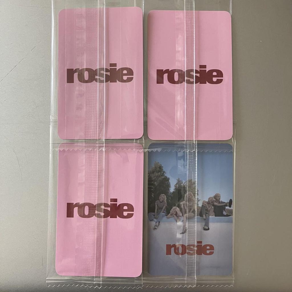 [USED] BLACKPINK Rosé rosie ktown4u Pre-order Bonus + Signing Event Bonus
