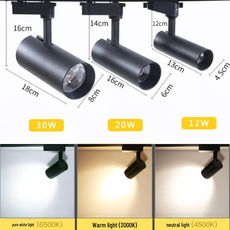 UOSU Rechargeable LED Spotlight Track Light
