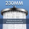 Larsd Pressurized Water-Saving Round Ultra-Thin Top Spray Shower Head