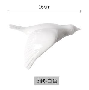 Golden Bird Wall Decoration Background Wall Simulation Bird Suspended Structure Pendant Hanging Decoration Home Decoration