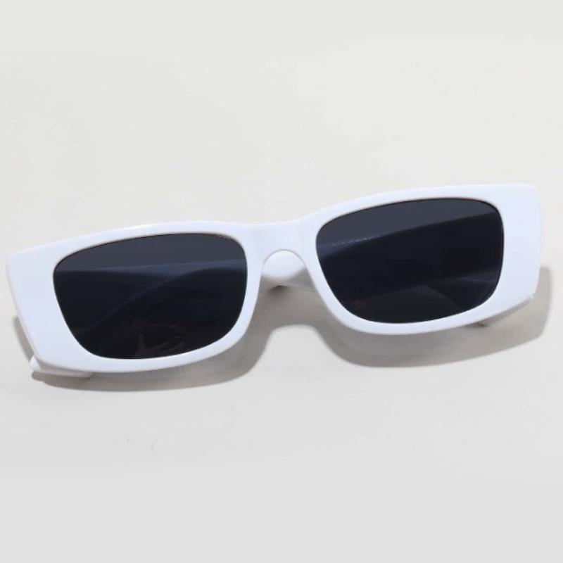Unisex Rectangular Sunglasses Fashionable UV Protection for Family Outings Travel Sports Holiday Wear