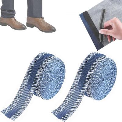 Length Adjust Pants Edge Shorten Repair Tape Quick Paste No Sew Hemming Sticker
