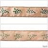 Christmas Wired Ribbon 2 Rolls Burlap Wired Edge Garland Decor Holiday Crafts Wrapping Ribbon For Party Stairs Window Garden