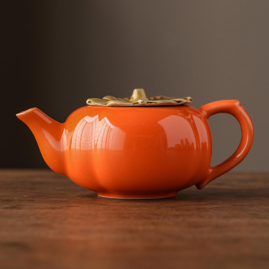 Good persimmon happens persimmon tea set creative wind teapot travel set wedding cute souvenir company