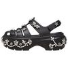 Stomp Fisherman Clog Simone Rocha Black 211428-001