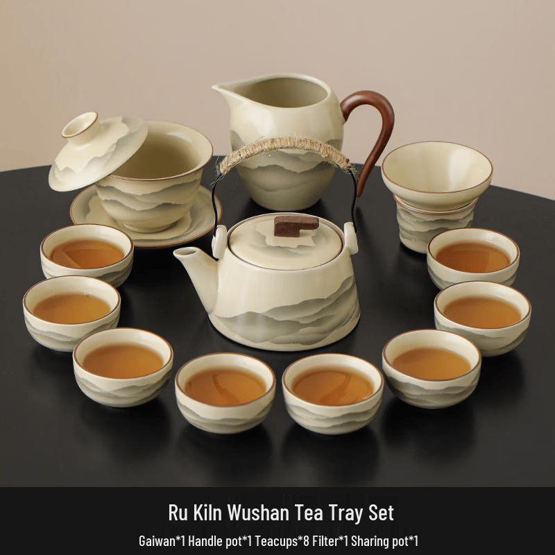 Ru Ware Ceramic Tea Set