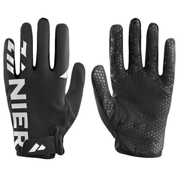 Велосипедные перчатки Zanier MTB PRO (черно-белые) 8,5