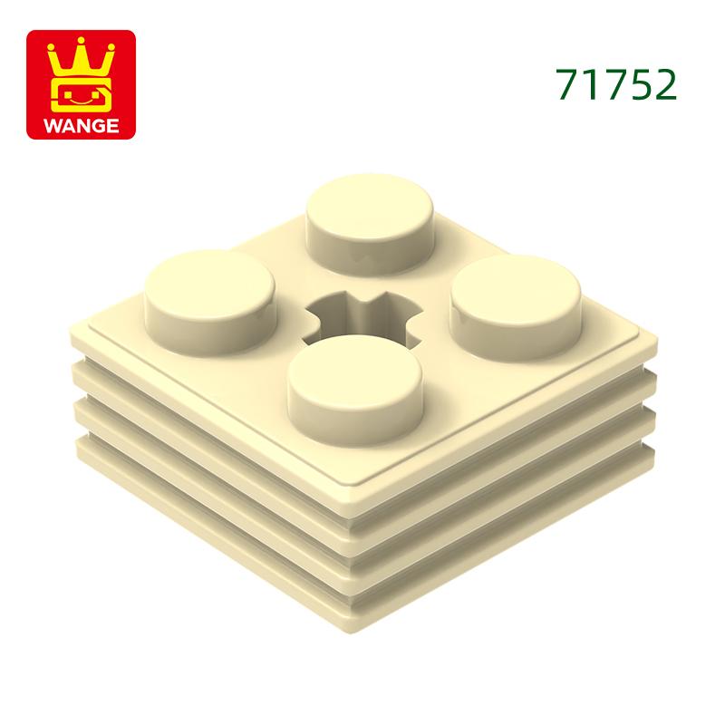 

117Pcs/lot 71752 2x2 Striped Shaft hole Construction Blocks Moc Accessories Works With featuring Block Playthings Children Present Bo about 117pcs