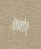 Tag Hoodie - Melange Beige