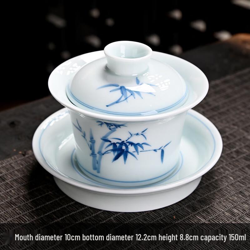 Шанци Расписанная вручную керамическая гайвань