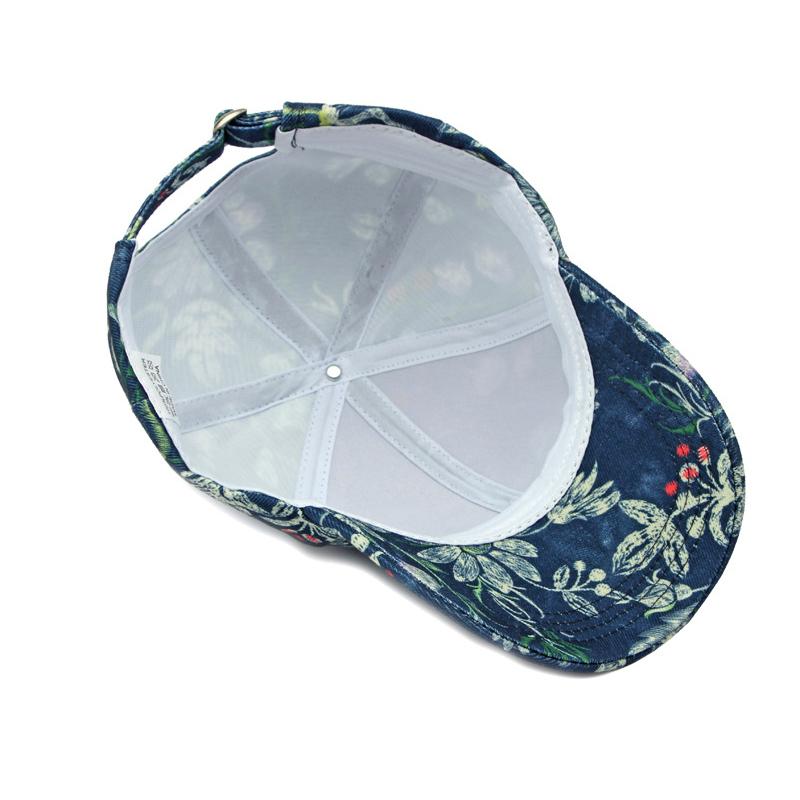 Cap Men Women Outdoor Sunshade Baseball Cap Printed Cap Ponytail Panama Cap Visor Hats