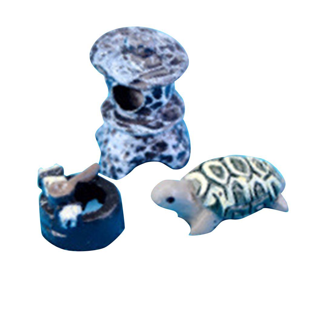 

3 шт./компл. искусственный ежик, свинья, собака, кошка, слон, мультяшное животное, миниатюрная фигурка, микропейзаж, украшение стола turtle 3-piece