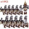 Medieval Knights Mounts Set - Dwarf Goat Wild Boar and Castle Animals Building Block Figures