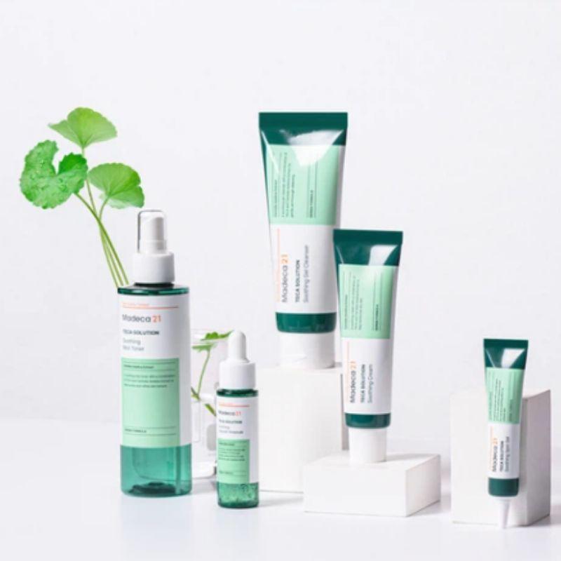 Madeca21 TECA Solution Beruhigende Creme 50ml – Beruhigende Feuchtigkeitsspendende Gesichtscreme für Empfindliche Haut