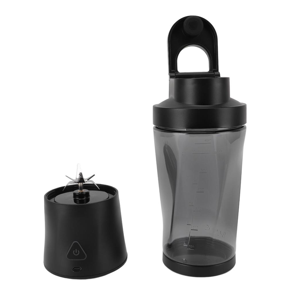 Personal Blender 6000mAh USB Rechargeable 6 Blades Self Cleaning Portable Juicer with Lid for
