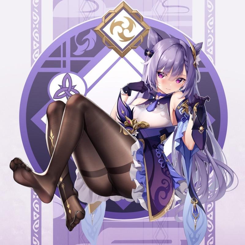 Genshin Impact Keqing PVC Figure Action Model Collection Toy Gift 8.3'' with Box