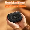 Magnetische Elektrische Handwärmer 2er-Pack Große Kapazität Tragbar USB Handwärmer für Winter Outdoor Camping