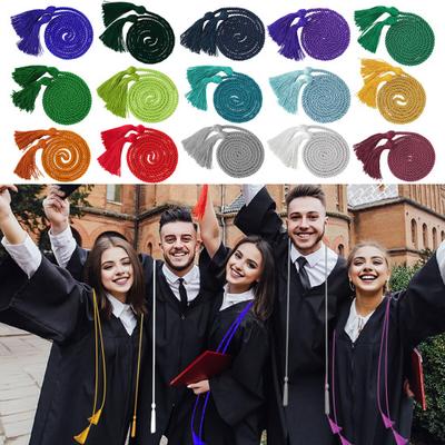 Šnúrka na česť promócií so strapcom Pevný materiál Šnúra z viazanej priadze Jedno lano Lano na česť promócie Príslušenstvo na pamiatku