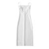 Kendou French sexy one-word collar high waist slim side split suspender medium and long dress hip skirt women