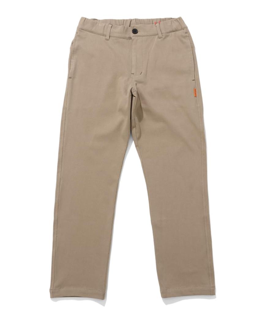 Cliff Mayer Men's Medium Beige Easy Pants, Slightly Brushed Lining, Stretchy