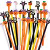 10 Stück Halloween-Stil Gelstift Kreativer Kürbis Licht Fledermaus Geist Halloween Geschenke für Schüler Belohnungen Preise Schulbedarf TMZ