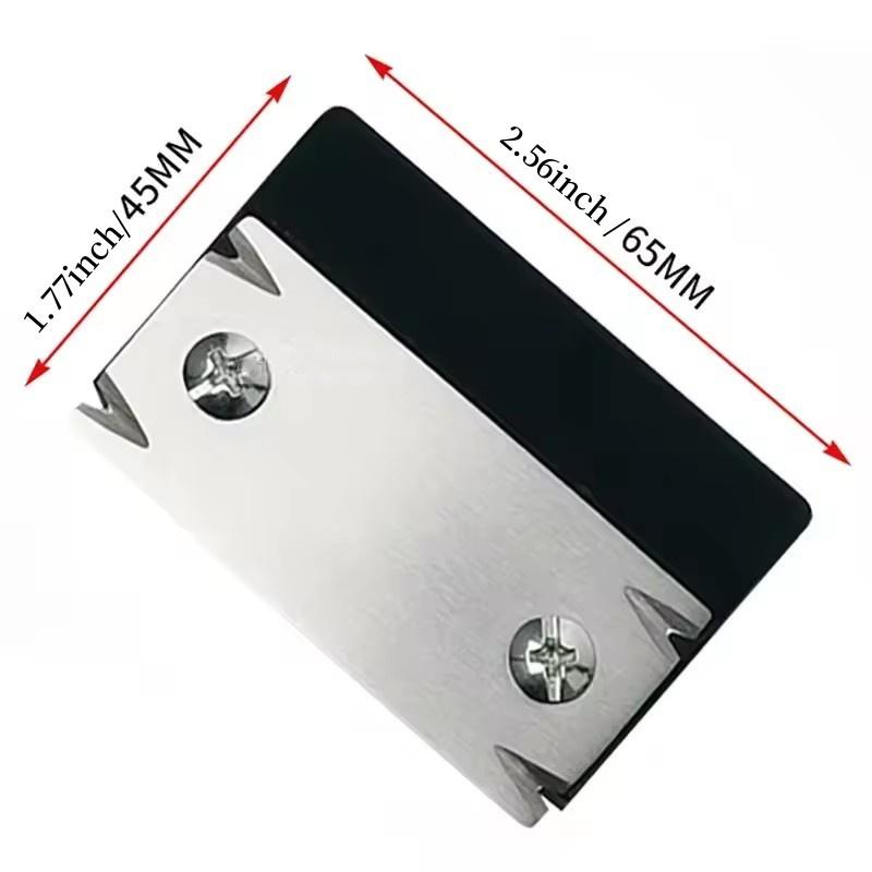 1pc Metal Edge Banding Trimmer Manual Right Angle Woodworking Edge Corner Planer Scraper Deburring Tool Woodworking Hand Tool