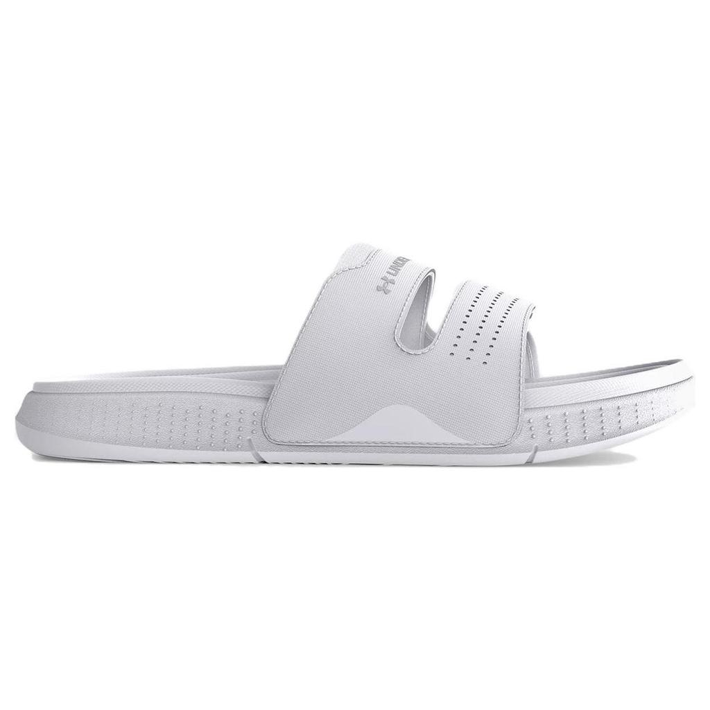 Under Armour Ansa Studio Slide 'White Halo Grey' Women's 3025045-101