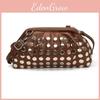 Style Rivet Punk Decoration Women Casual Shoulder Crossbody Bag For Use Daily
