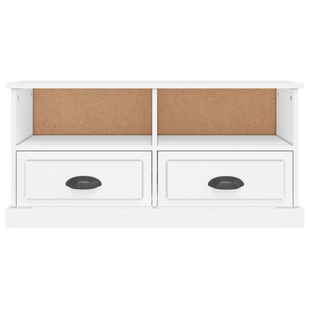 TV Cabinet White 93 x 35.5 x 45 cm Particleboard