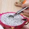 2pcs Fruit Ball Spoon And Fruit Carving Knife Creative Stainless Steel Fruit Spoon Used for Diy Fruit Salad Ice Cream Decoration